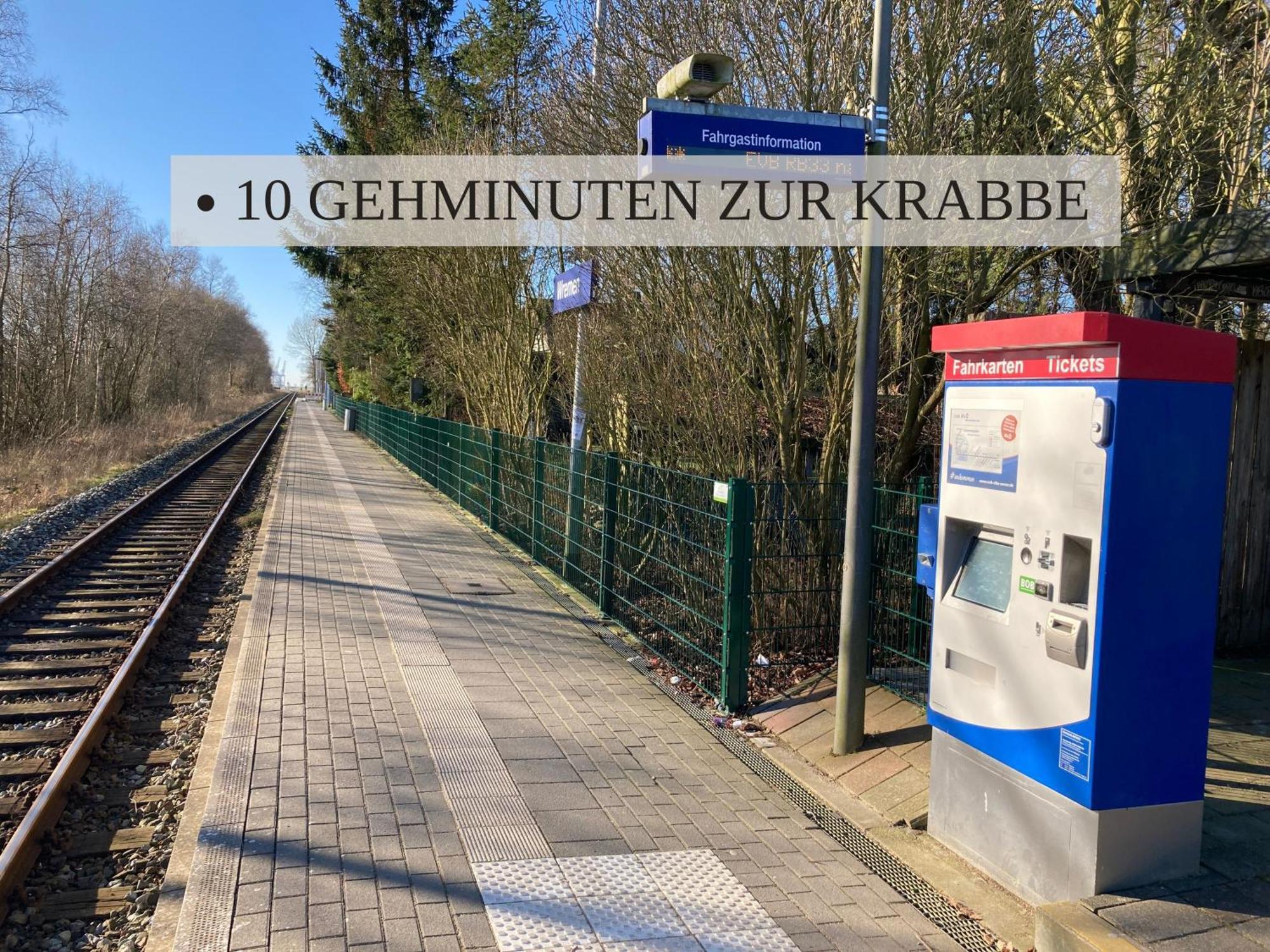 Haus Krabbe Apartments Mit Doppelbetten, Fuer 1-2 Personen, Hunde Kostenfrei Willkommen, Kostenfreier Parkplatz, Zwischen Bremerhaven Und Cuxhaven Gelegen فريمين المظهر الخارجي الصورة