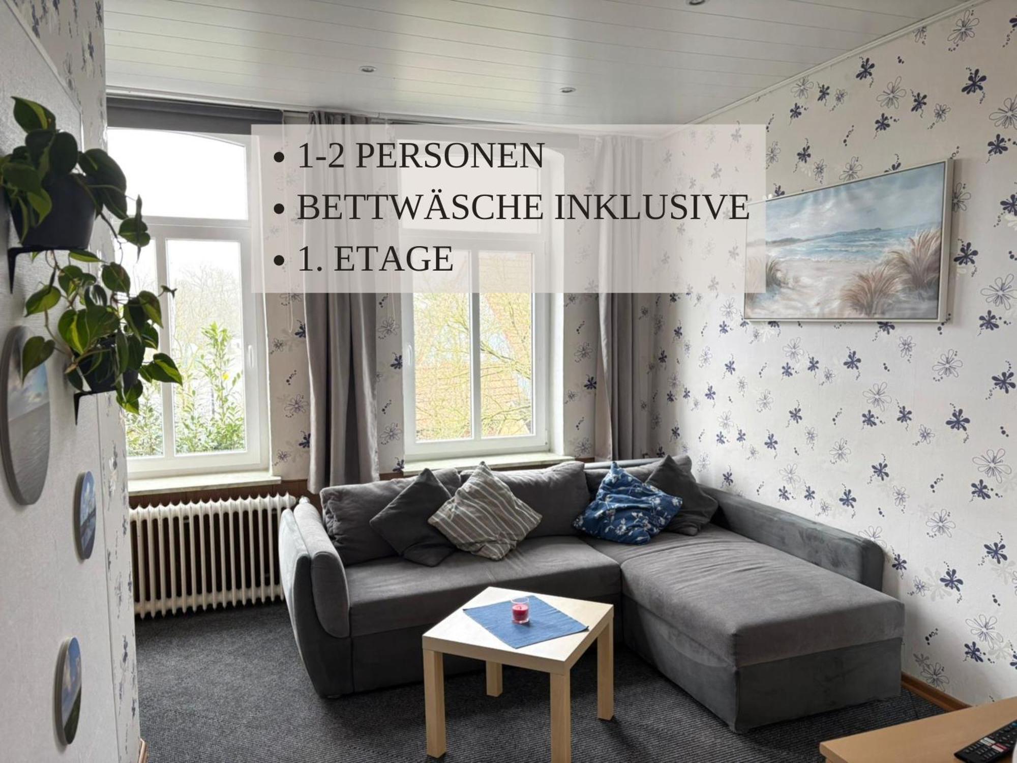 Haus Krabbe Apartments Mit Doppelbetten, Fuer 1-2 Personen, Hunde Kostenfrei Willkommen, Kostenfreier Parkplatz, Zwischen Bremerhaven Und Cuxhaven Gelegen فريمين المظهر الخارجي الصورة